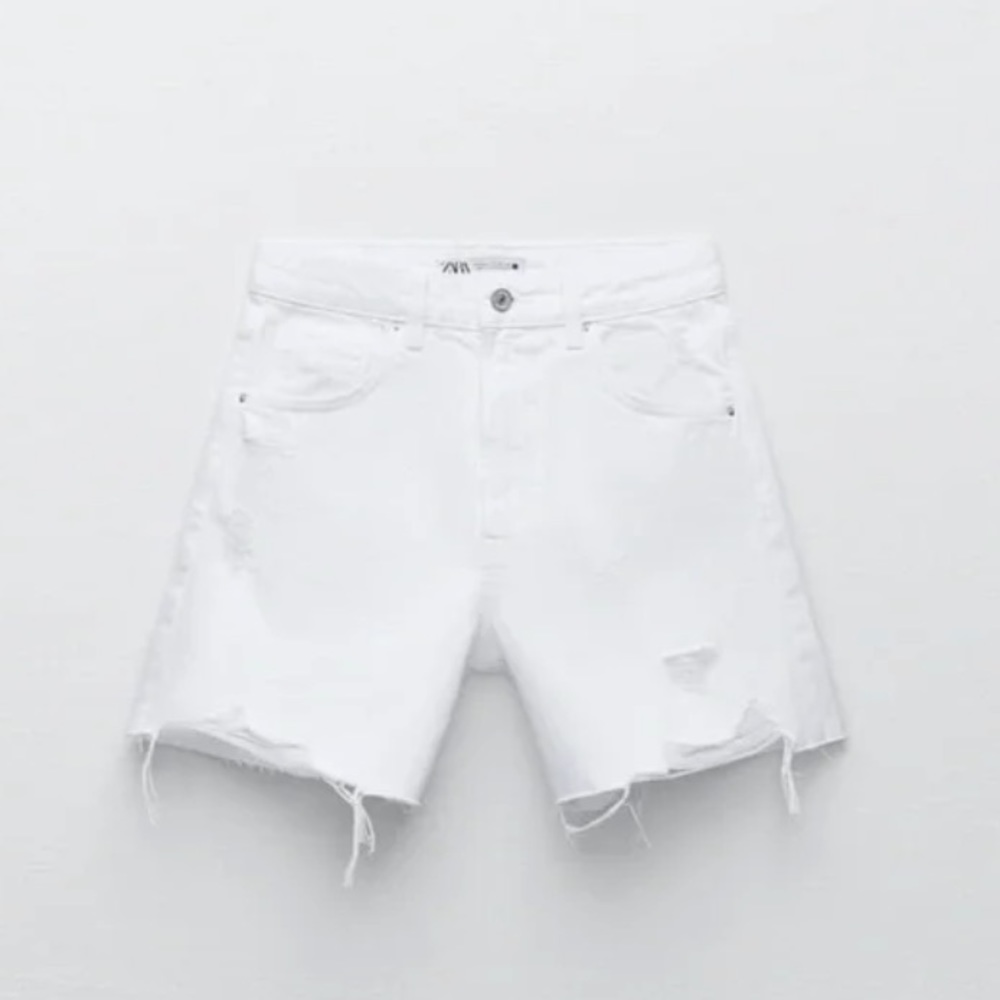 White Zara Shorts
